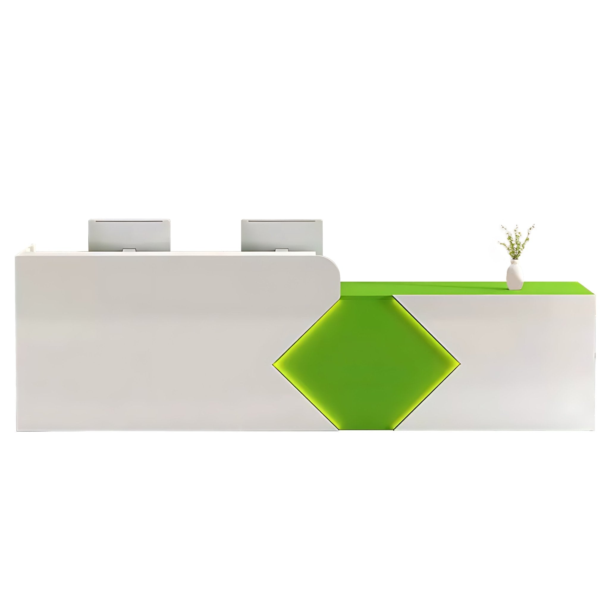 Simple Modern Rectangular Reception Desk - Maoters