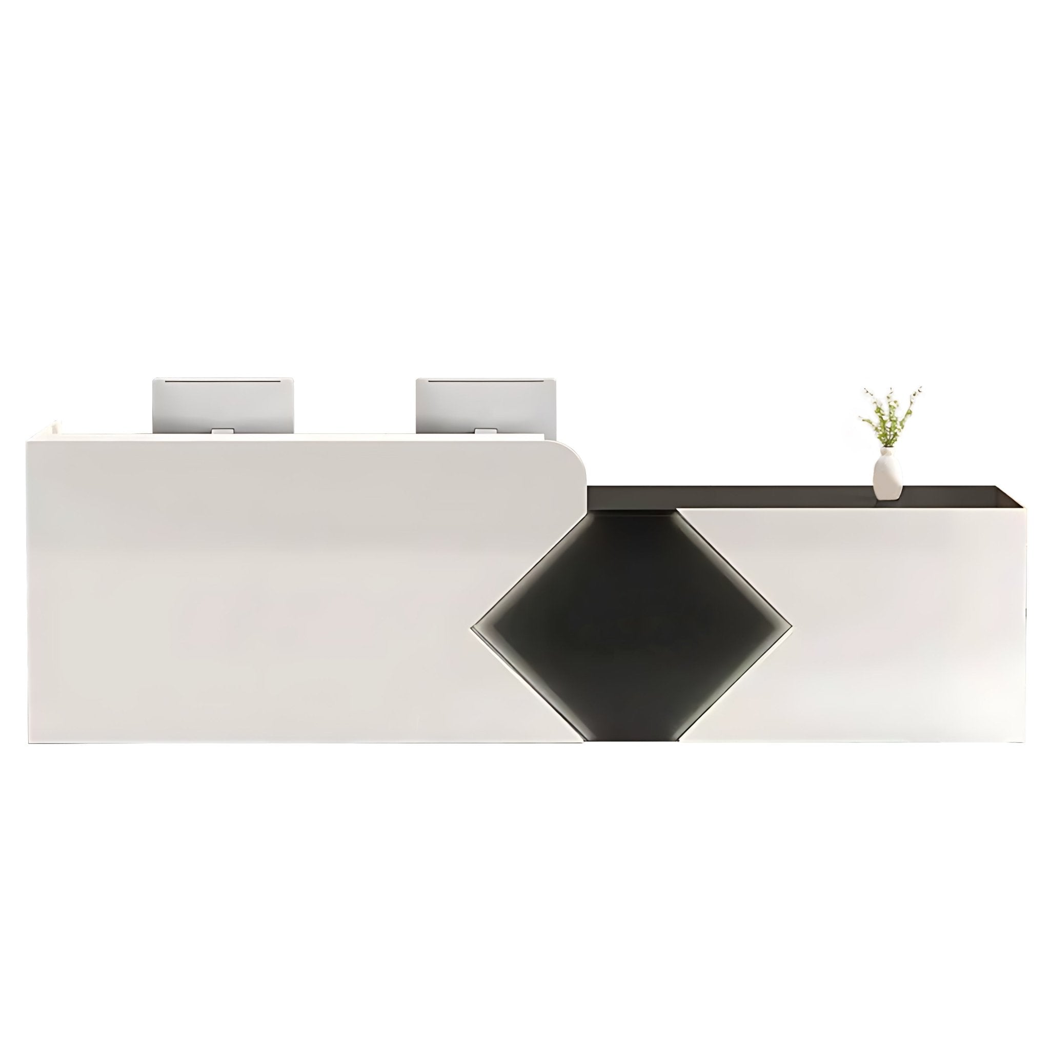 Simple Modern Rectangular Reception Desk - Maoters