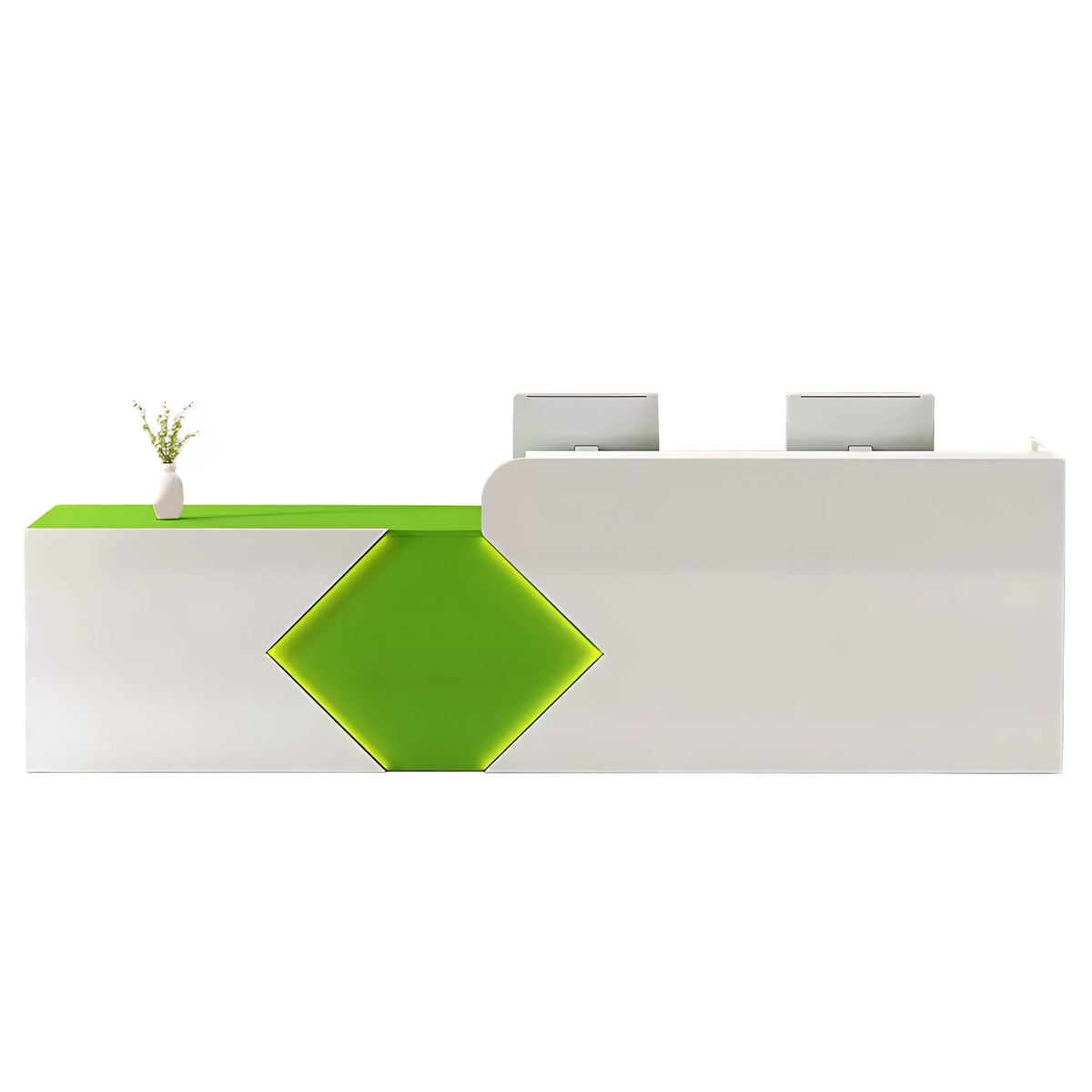 Simple Modern Rectangular Reception Desk - Maoters