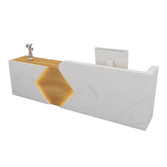 Simple Modern Rectangular Reception Desk - Maoters