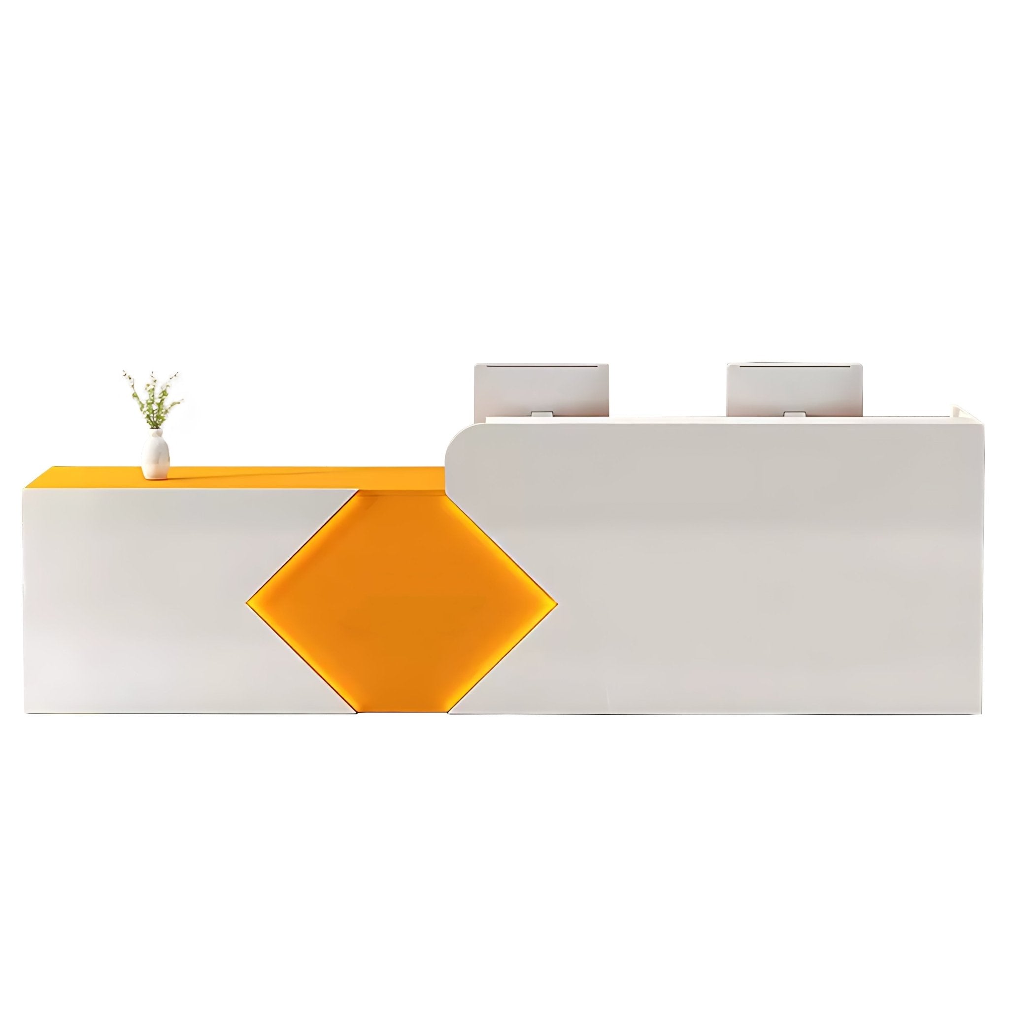 Simple Modern Rectangular Reception Desk - Maoters