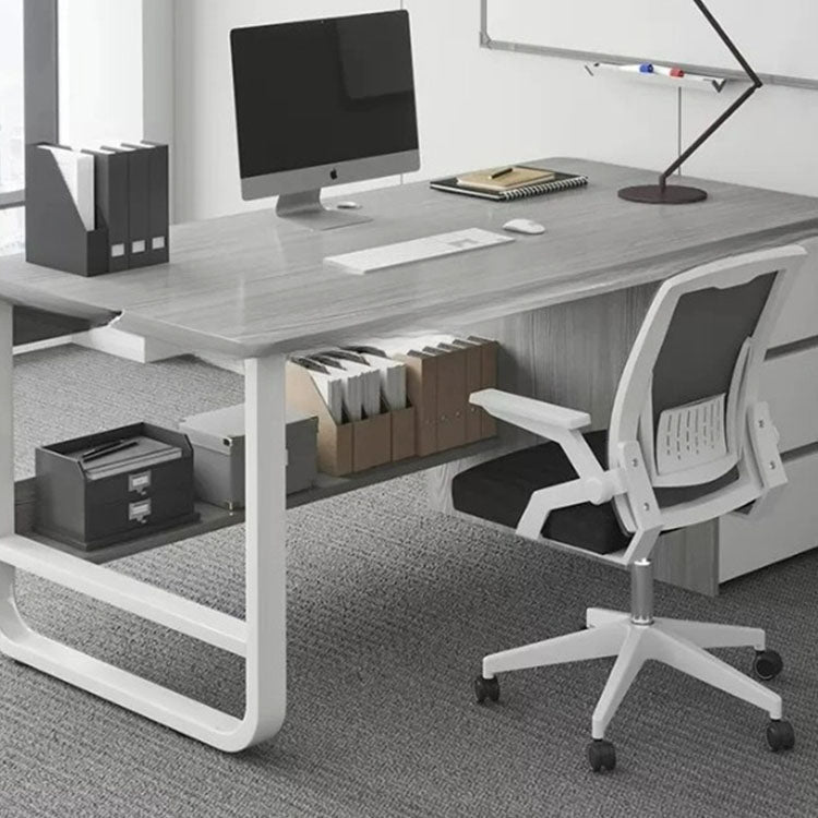 Simple Multiperson Desk and Chair Set - Maoters - Maoters