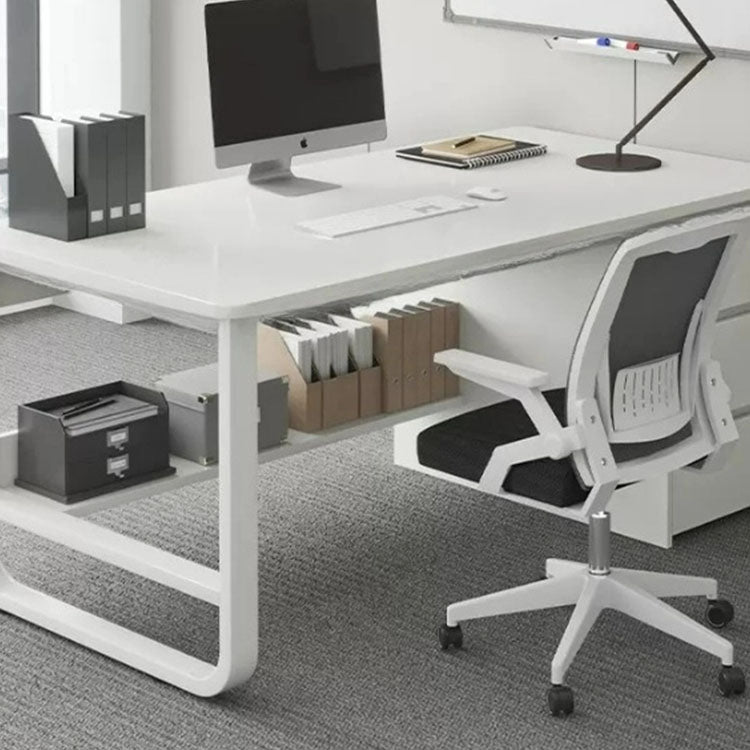 Simple Multiperson Desk and Chair Set - Maoters - Maoters