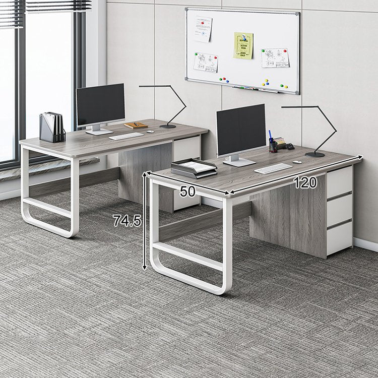 Simple Multiperson Desk and Chair Set - Maoters - Maoters