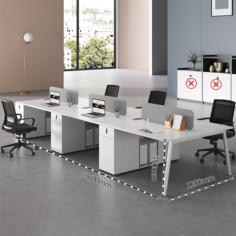 Simple Office Desk and Chair Combo Set - Maoters