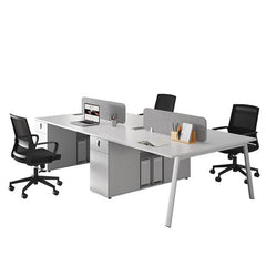 Simple Office Desk and Chair Combo Set - Maoters