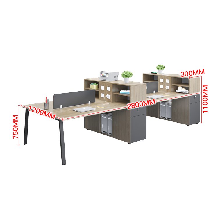 Simple Staff Desk & Chair Set - Maoters - Maoters