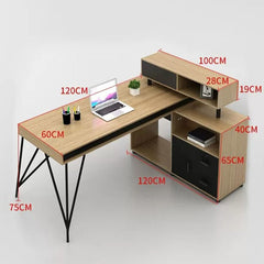 Simple Staff Desk, Free Combination - Steel Legs - Maoters