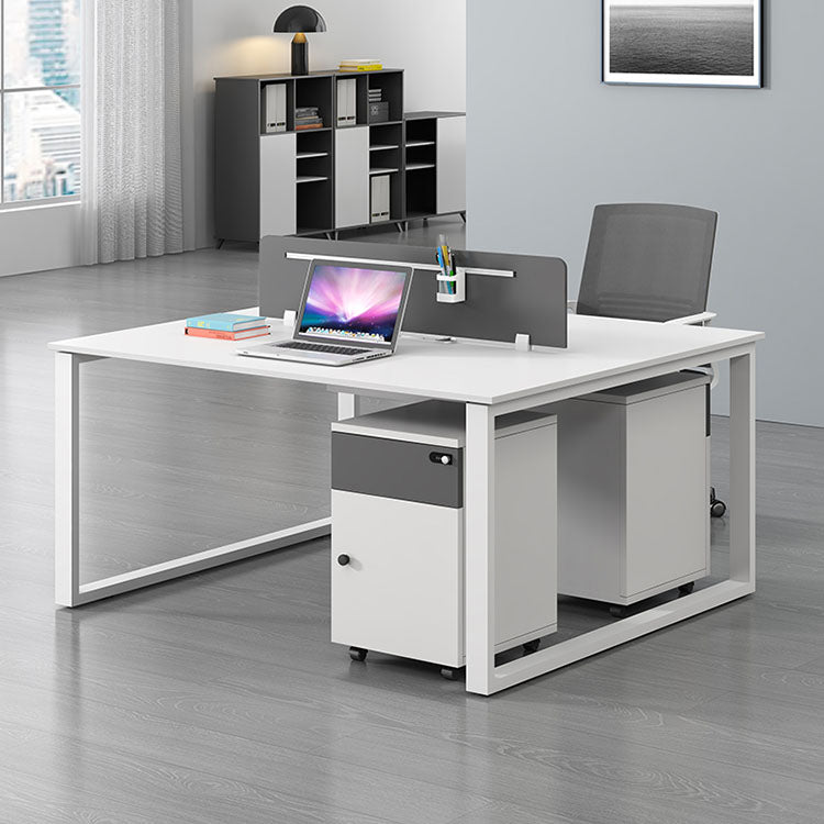 Simple Staff Desk - Free Combo with Lock & Partition - Maoters