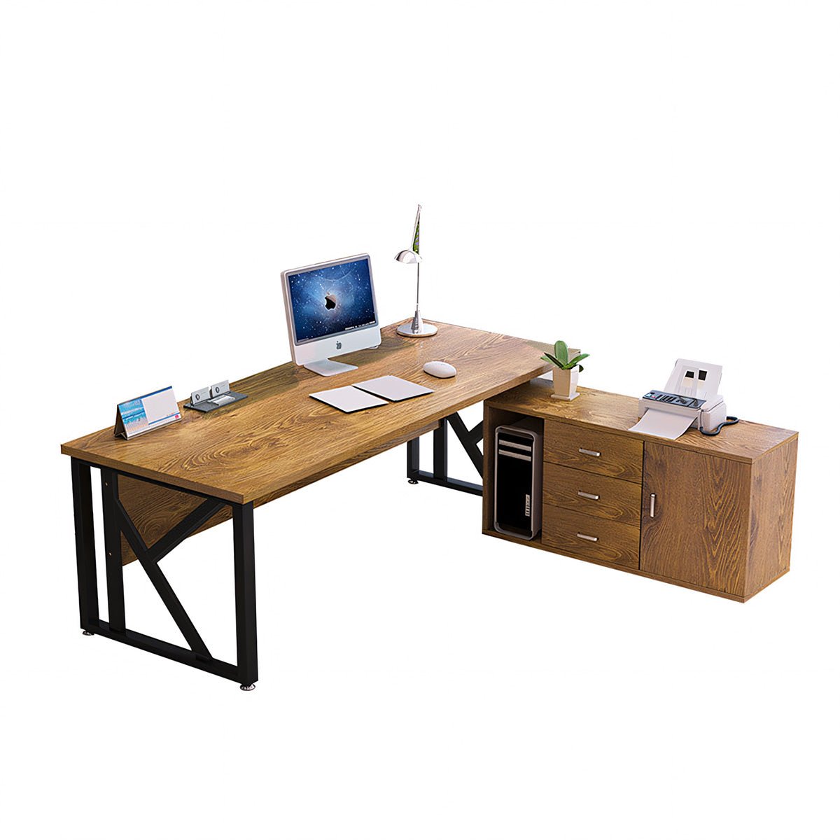 Sleek Modern Executive Desk Set - Maoters - Maoters