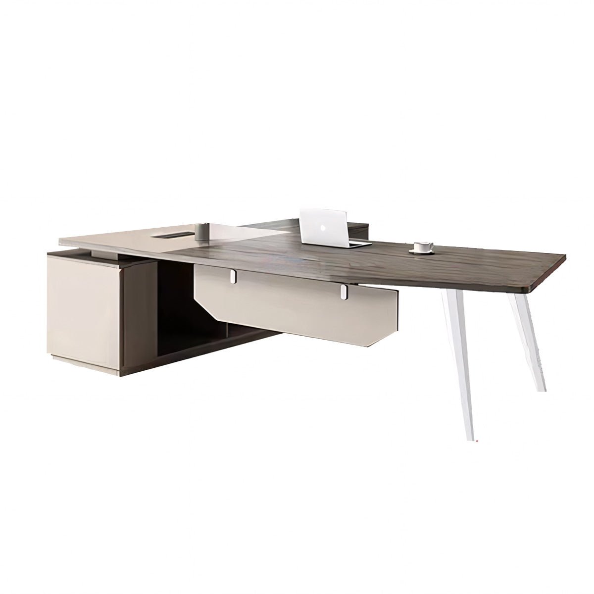 Sleek Panel - style Executive Office Desk - Maoters