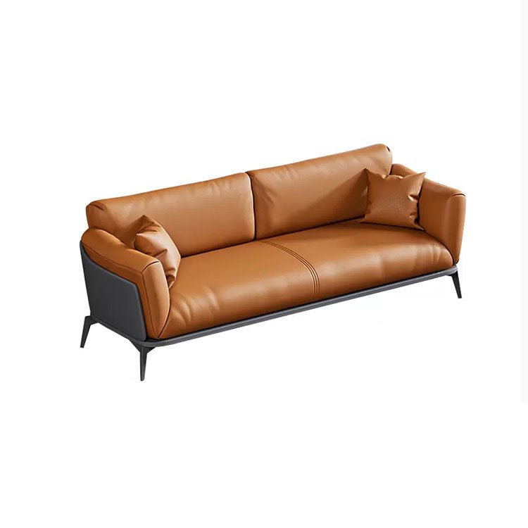 Small Business Office Sofa - Orange, Two Seater - Maoters