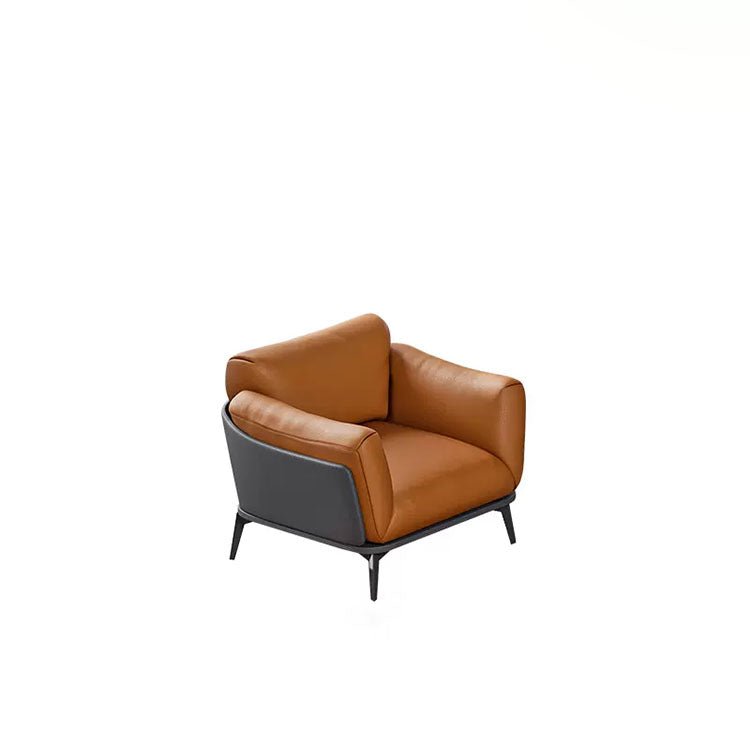 Small Business Office Sofa - Orange, Two Seater - Maoters