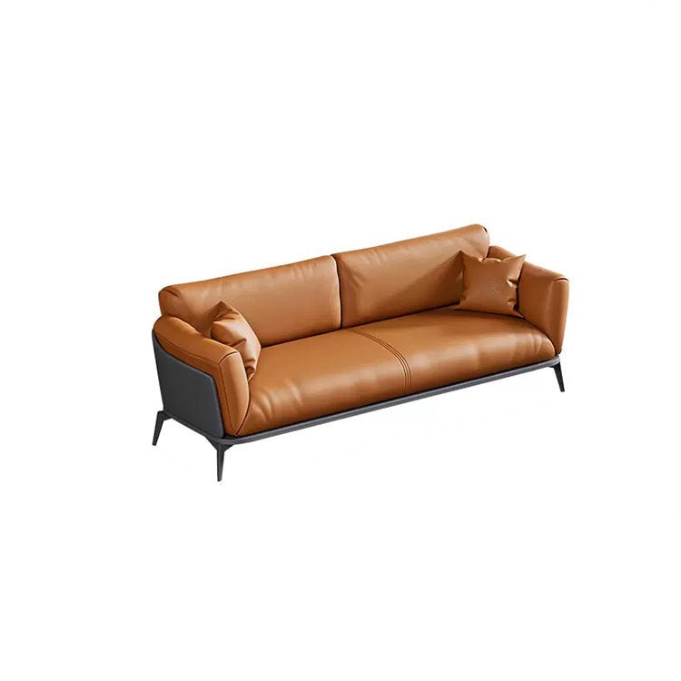 Small Business Office Sofa - Orange, Two Seater - Maoters