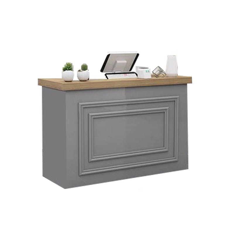 Small Reception Desk Minimalist Modern - Maoters