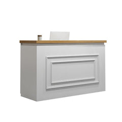 Small Reception Desk Minimalist Modern - Maoters