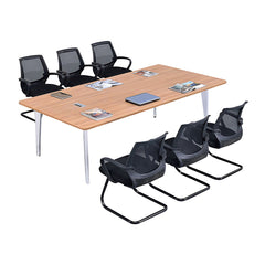 Small Wooden Conference Table - Office Desk - Maoters