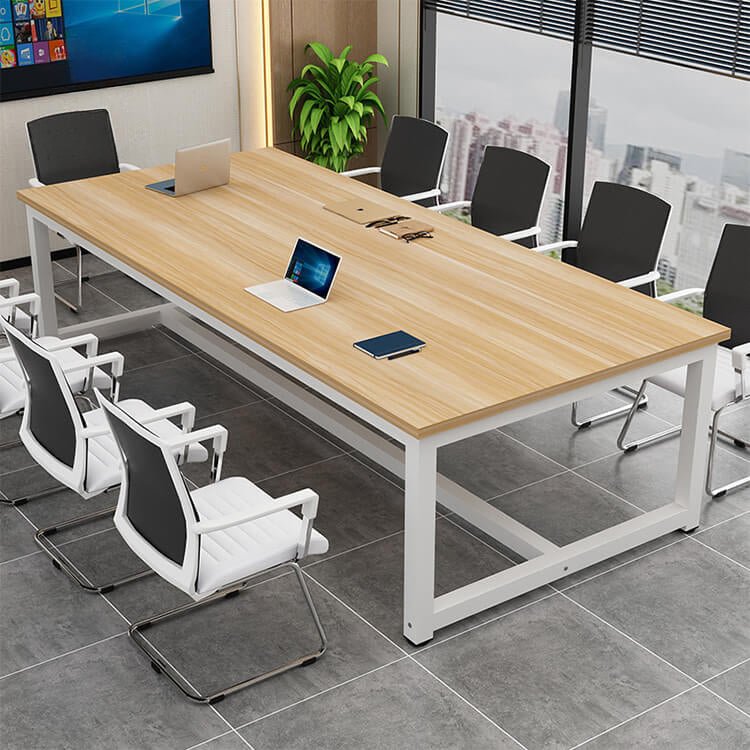 Solid Wood Rectangular Conference Table - Maoters - Maoters