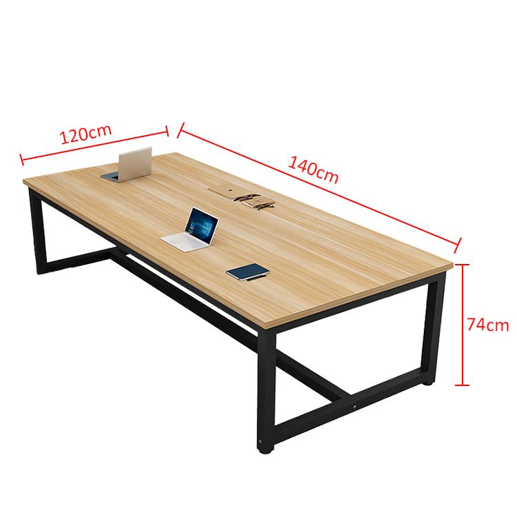 Solid Wood Rectangular Conference Table - Maoters - Maoters