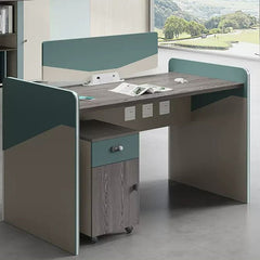 Staff Desk Filing Cabinet Combination - Maoters