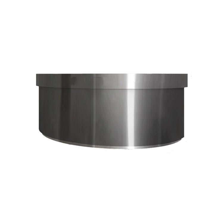 Stainless Semi Circular Reception Desk - Maoters