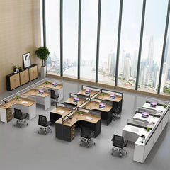 Stylish Screen staff office desk - Maoters - Maoters