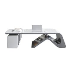 Stylish White Office Desk - Maoters - Maoters