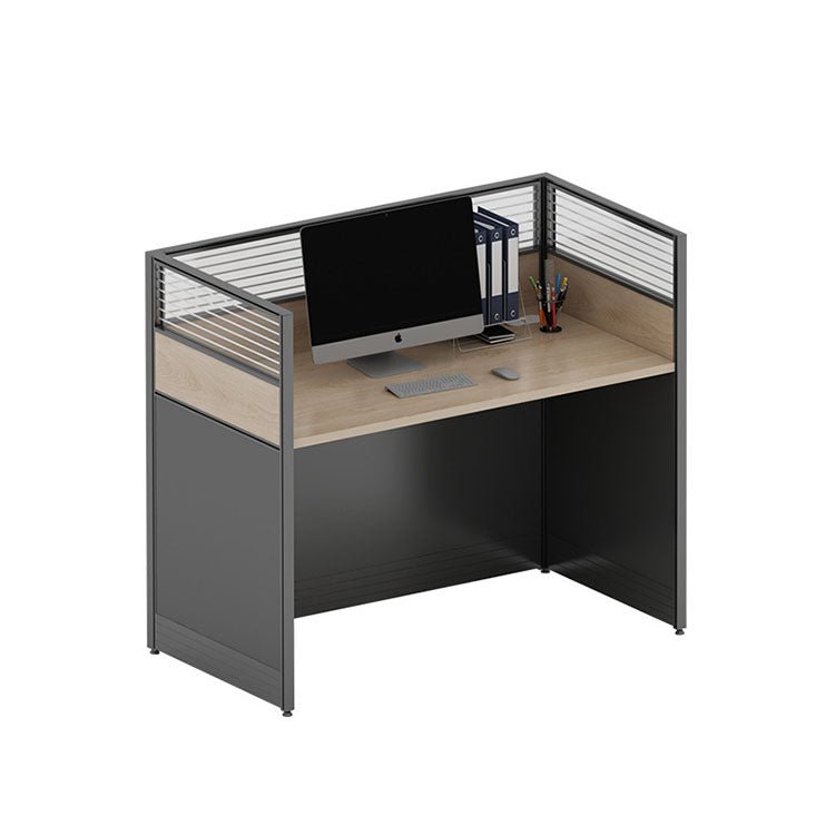 Versatile Aluminum Alloy Desk with Screen Partition - Maoters