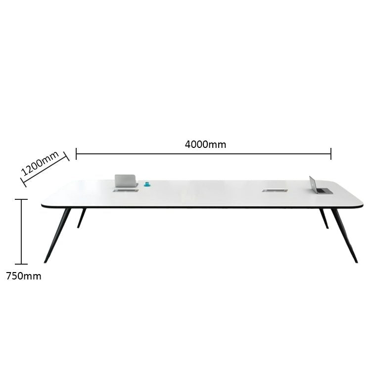 White Negotiatio Conference Table - Maoters