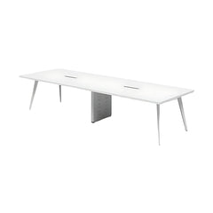 White Rectangular Conference Table – Maoters - Maoters