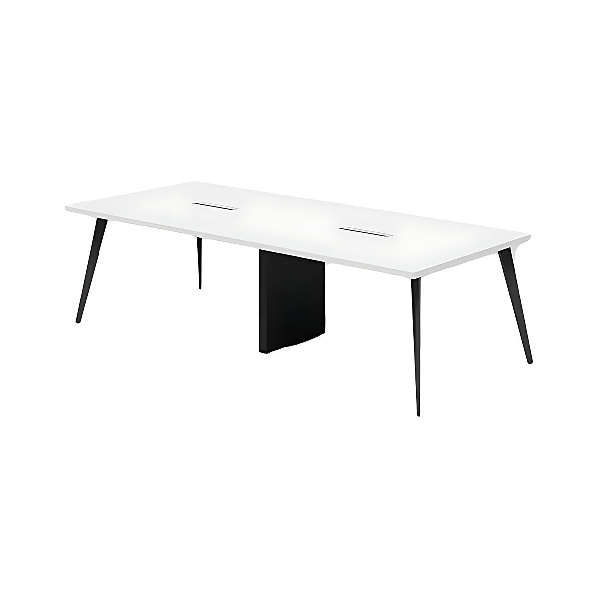 White Rectangular Conference Table – Maoters - Maoters