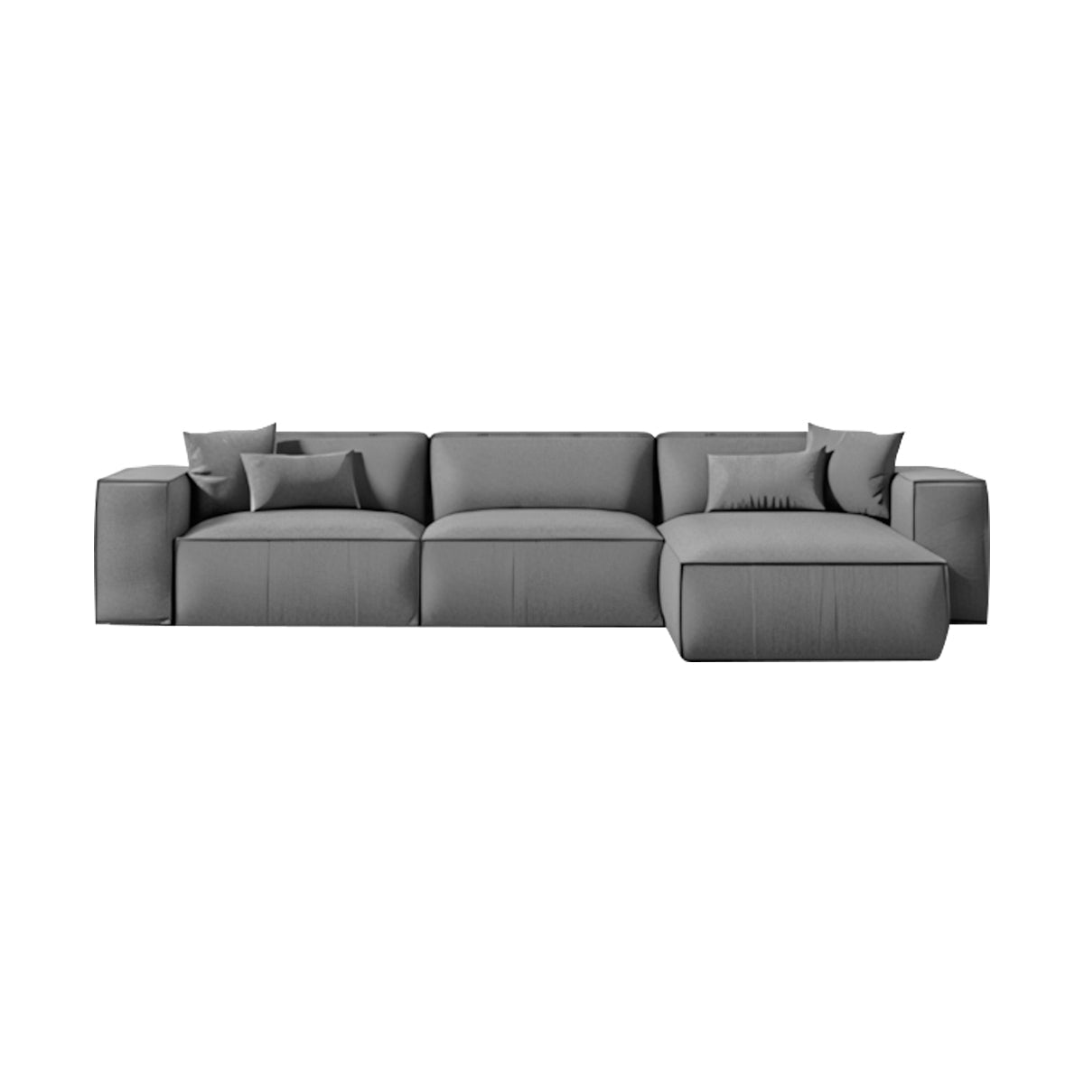 Wide Armrests Velvet Luxury Sofa - Maoters