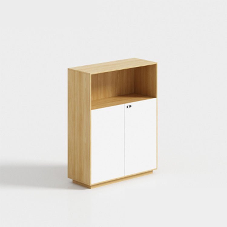 Wooden Office Low Cabinet - Simple Design - Maoters