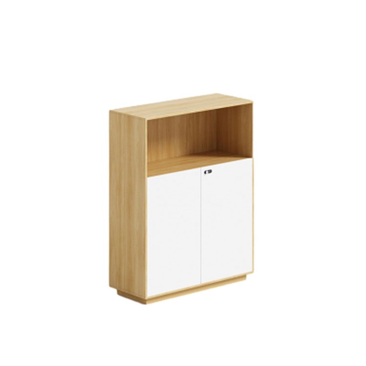 Wooden Office Low Cabinet - Simple Design - Maoters