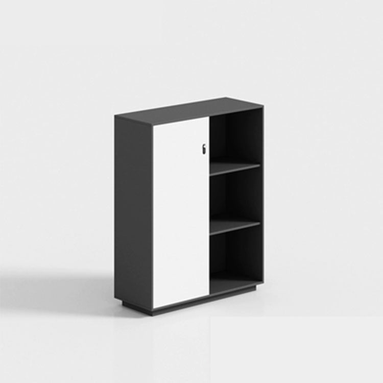 Wooden Office Low Cabinet - Simple Design - Maoters