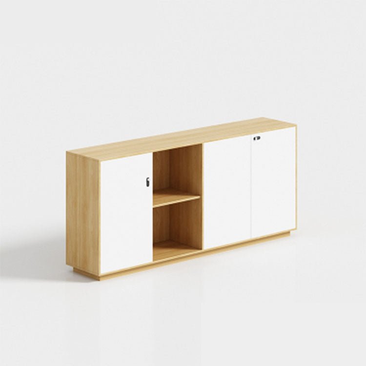 Wooden Office Low Cabinet - Simple Design - Maoters